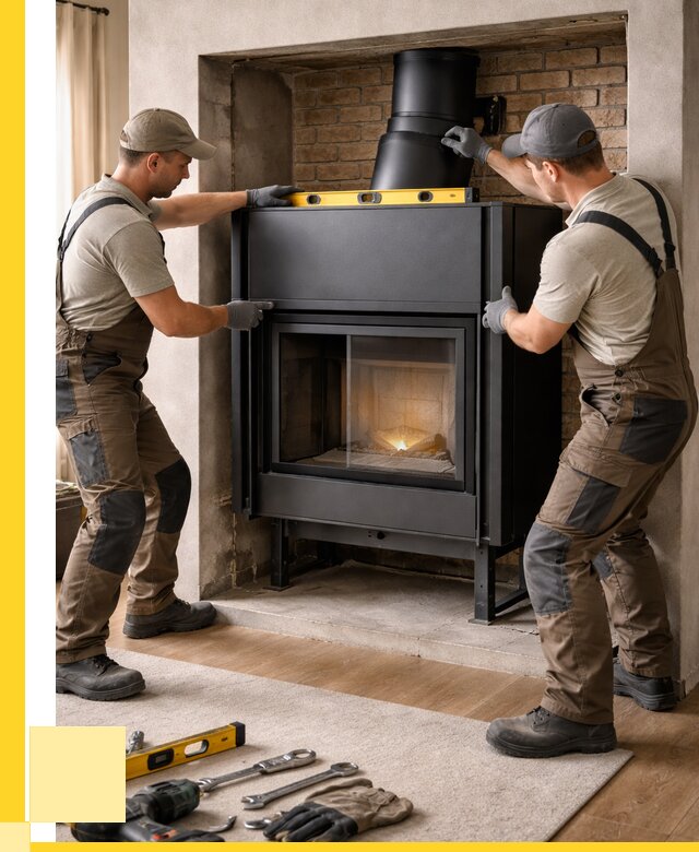 Установка каминных топок в Карасуке под ключ от 18283 р. | ЭриданКск