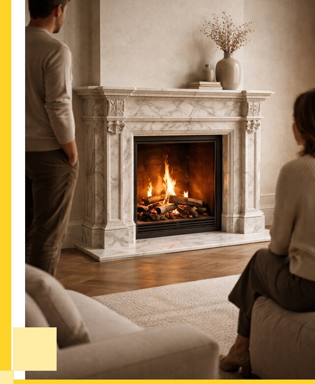 Мраморные камины под ключ в Карасуке от 253925 р. | ЭриданКск