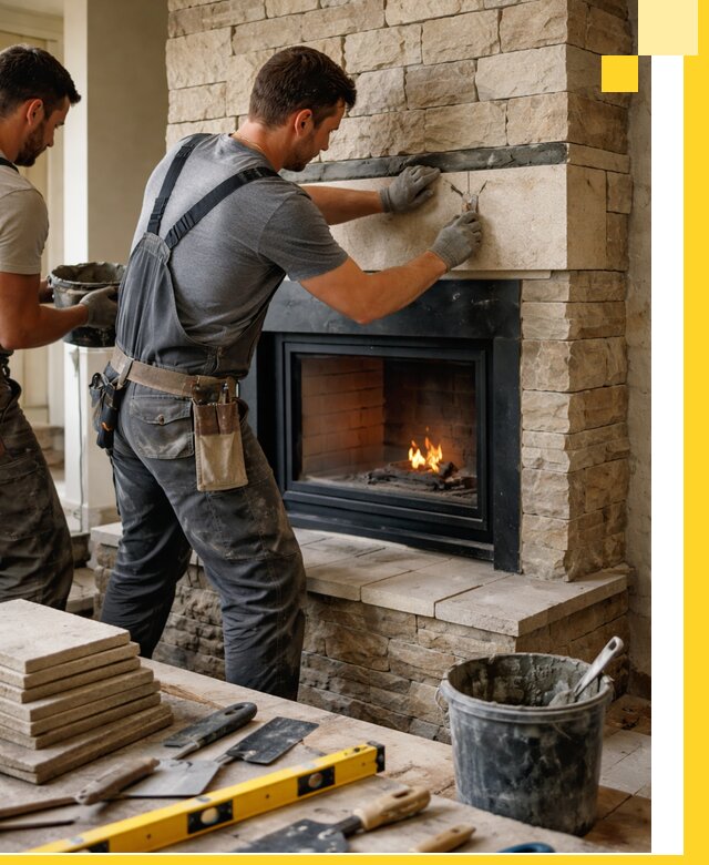 Проектирование и установка открытых каминов в Карасуке