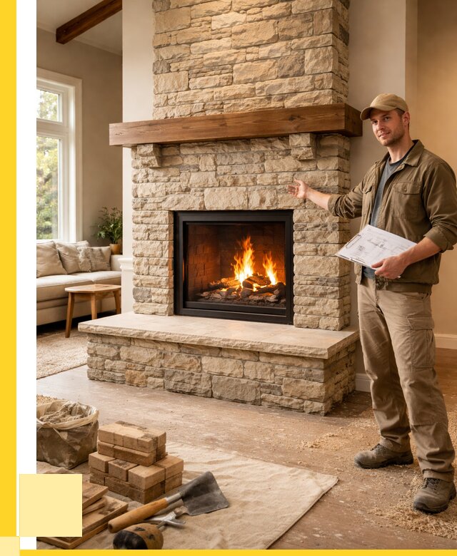 Камины под ключ в Карасуке от 182826 р. | ЭриданКск — установка