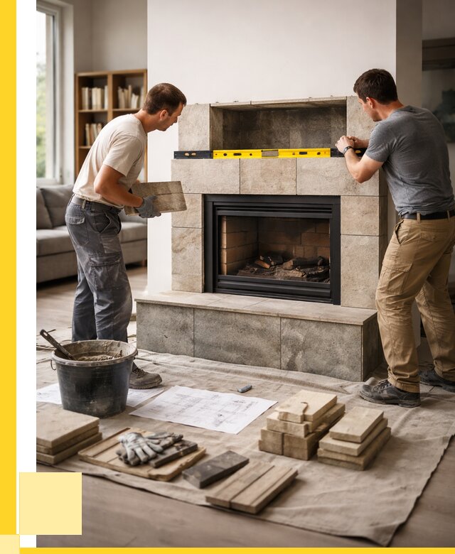 Монтаж каминов и установка в Карасуке от 45707 р. | ЭриданКск