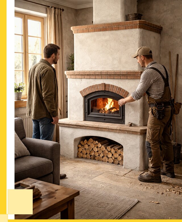 Печи камины в Карасуке: кирпичные, изразцовые от 60942 р. | ЭриданКск