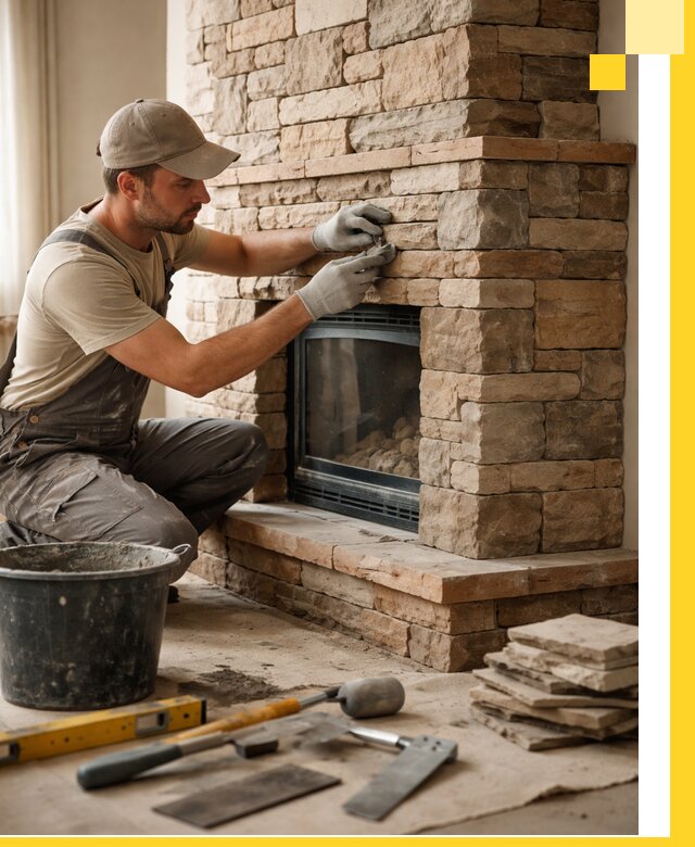 Проектирование и установка печей-каминов под ключ в Карасуке