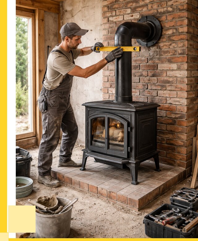 Монтаж печей установка банной печи в Карасуке от 15236 р. | ЭриданКск