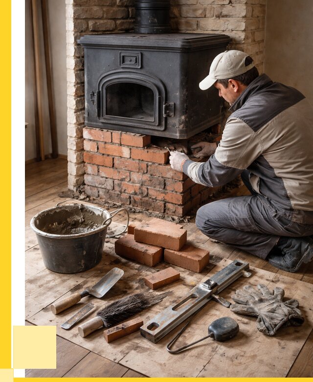 Ремонт печей в Карасуке от 12188 р., услуги печника ЭриданКск