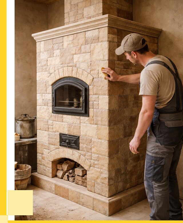 Облицовка печей в Карасуке от 4571 р. под ключ | ЭриданКск