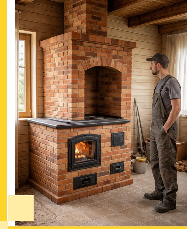 Кирпичные печи в Карасуке: купить от 152355 р. | ЭриданКск