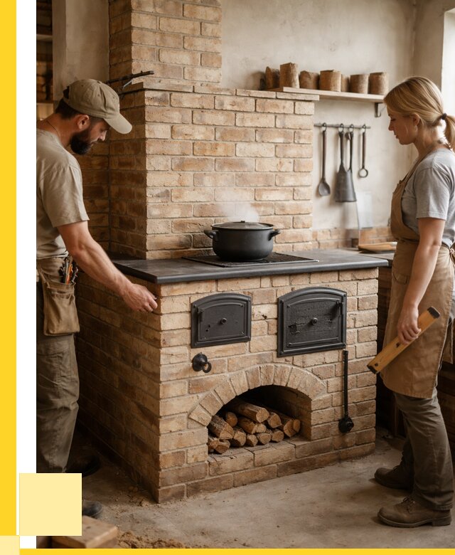 Варочно отопительные печи в Карасуке от 91413 р. | ЭриданКск