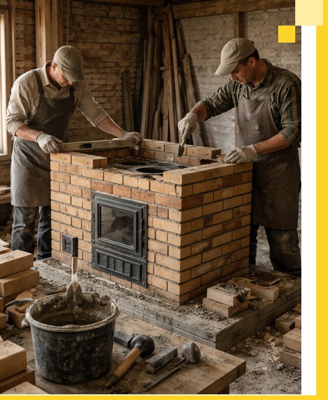 Изготовление и установка варочных печей под ключ в Карасуке