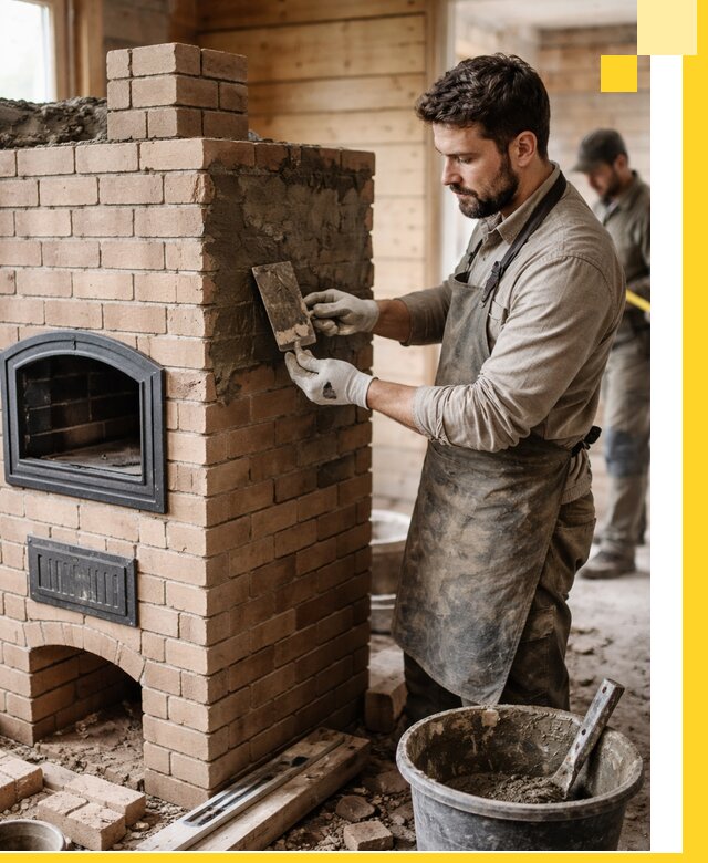 Изготовление и установка печей-шведок под ключ в Карасуке