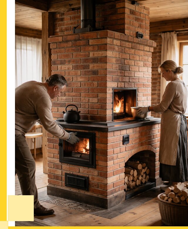 Печи для загородного дома под ключ в Карасуке от 81256 р. | ЭриданКск