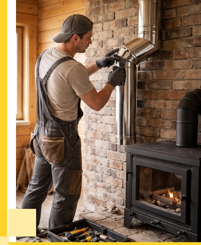Монтаж дымоходов для печей в Карасуке от 7618 р. | ЭриданКск