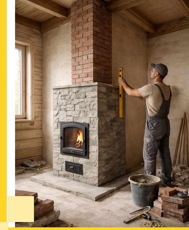 Печи и дымоходы под ключ в Карасуке от 45707 р., ЭриданКск