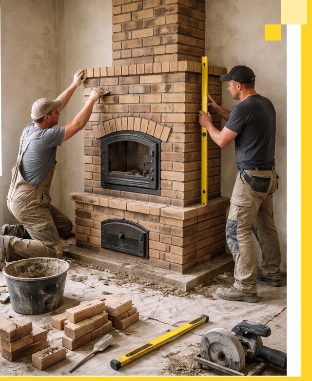 Продажа и установка печей и каминов для дома под ключ в Карасуке