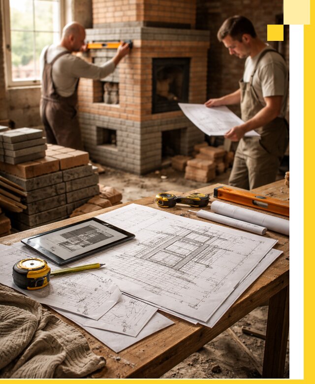 Проекты печей и каминов с индивидуальным дизайном в Карасуке