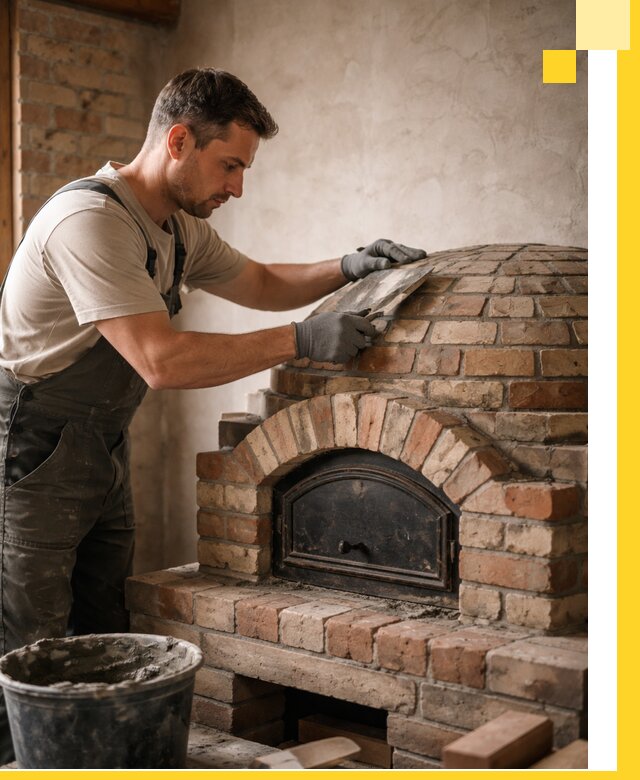 Изготовление и монтаж помпейских печей на заказ в Карасуке