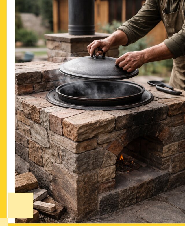 Печи для казана в Карасуке по цене от 18283 р. | ЭриданКск