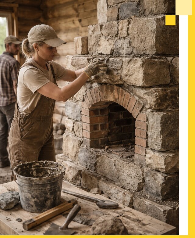 Каменные печи на заказ и монтаж в Карасуке, долговечные решения