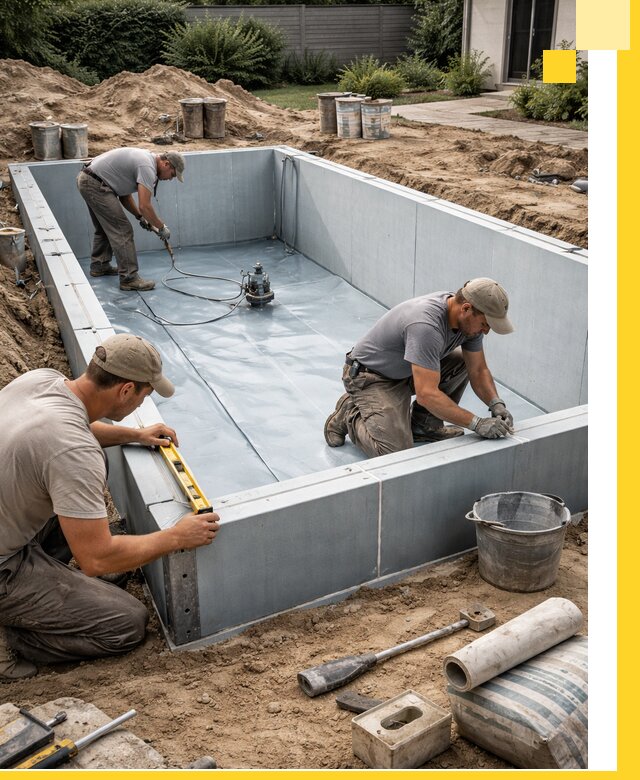 Профессиональный монтаж бассейнов под ключ в Карасуке с гарантией