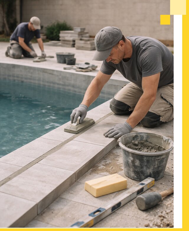 Отделка бассейнов в Карасуке: декоративная отделка и гидроизоляция