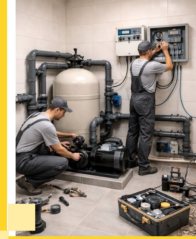 Монтаж оборудования для бассейнов в Карасуке от 40628 р. | ЭриданКск