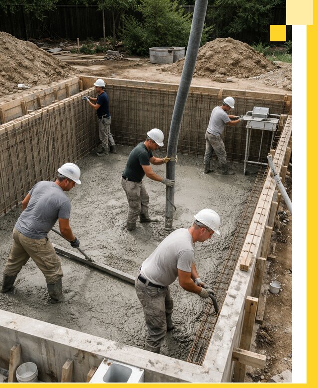 Строительство бетонных бассейнов под ключ в Карасуке