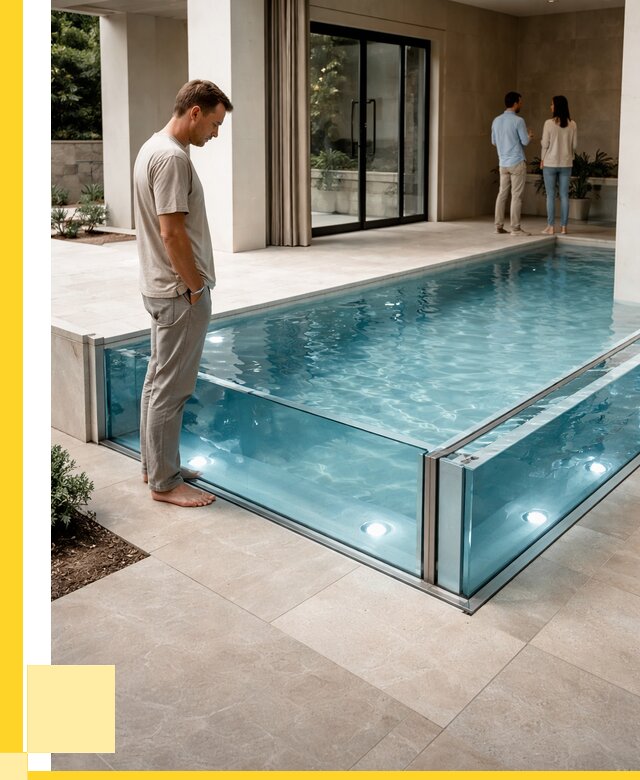 Стеклянные бассейны в Карасуке от 1218840 р. | ЭриданКск — мозаика