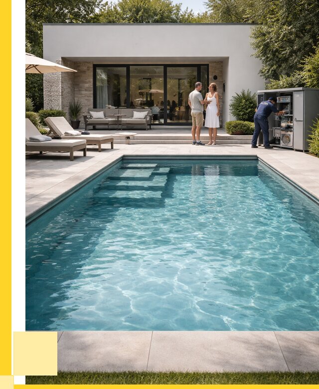 Бассейн в доме в Карасуке под ключ от 1218840 р. | ЭриданКск