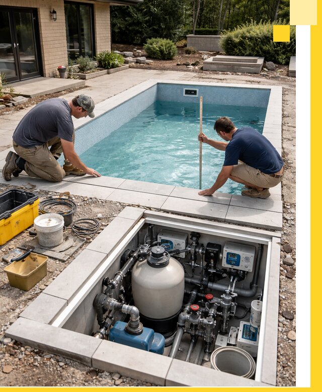 Строительство качественных домашних бассейнов под ключ в Карасуке