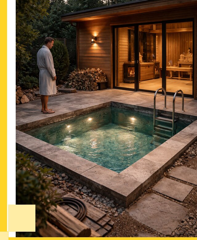 Бани с бассейном под ключ в Карасуке от 96492 р. | ЭриданКск