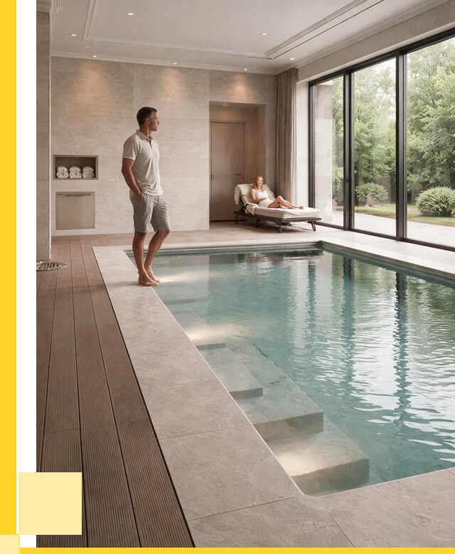 Бассейны в коттедже под ключ в Карасуке от 1218840 р. | ЭриданКск