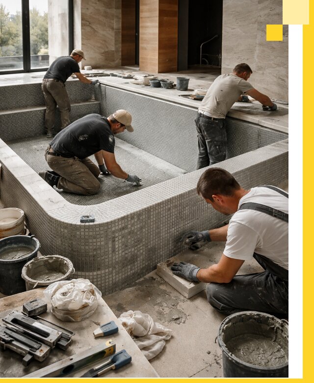 Строительство и установка СПА бассейнов под ключ в Карасуке