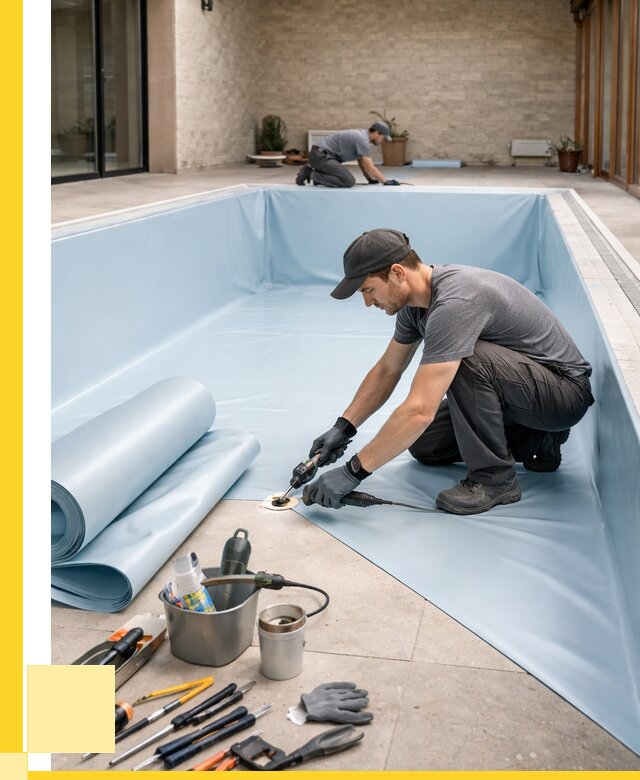 Пленка ПВХ для бассейнов в Карасуке от 2539 р. | ЭриданКск