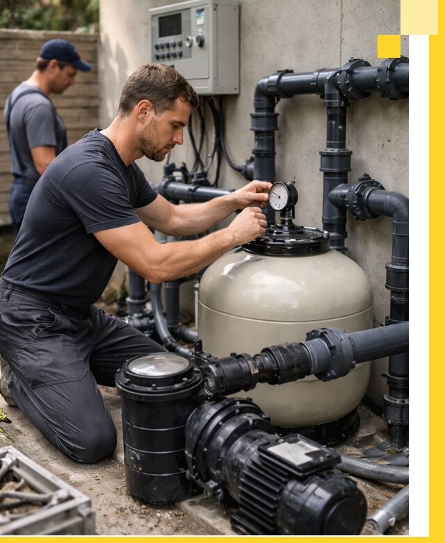 Поставка и монтаж фильтровального оборудования для бассейнов в Карасуке