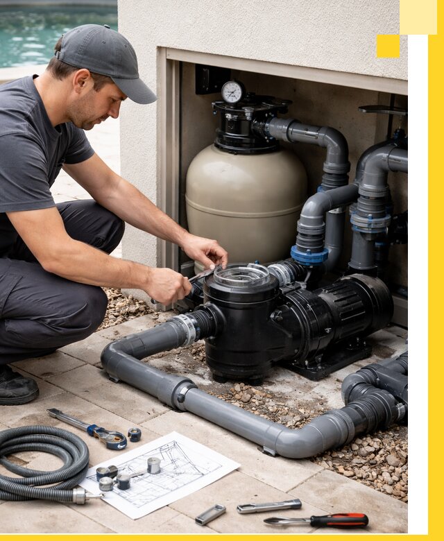 Поставка, монтаж и сервис насосов для бассейнов в Карасуке