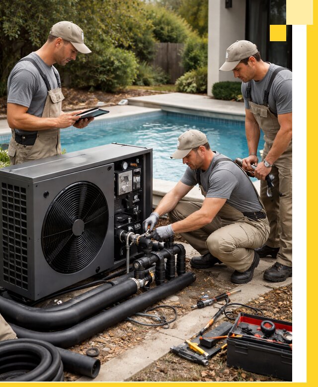 Проектирование и установка тепловых насосов для бассейнов в Карасуке