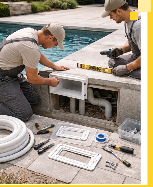 Поставка и установка скиммеров для бассейнов в Карасуке