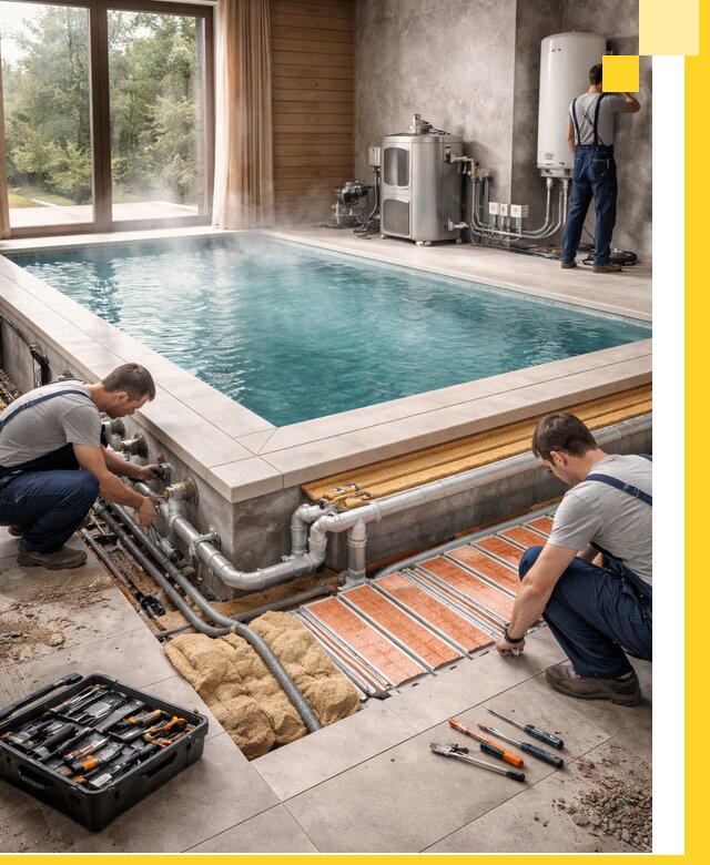 Проектирование и строительство тёплых бассейнов в Карасуке