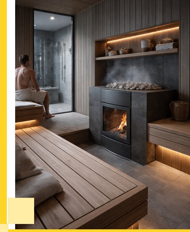 Проект сауны в частном доме в Карасуке от 35550 р. | ЭриданКск
