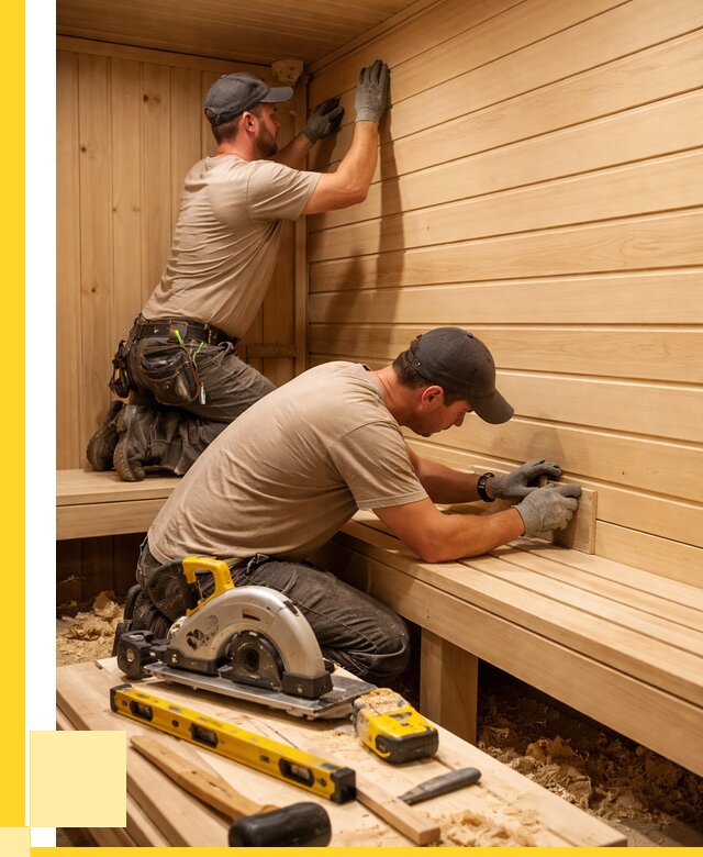 Обшивка саун вагонкой в Карасуке от 2539 р. | ЭриданКск