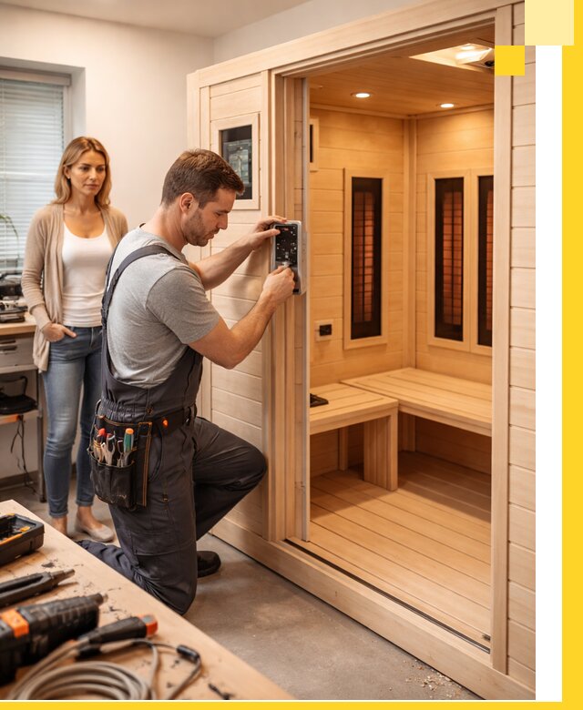 Инфракрасные сауны под ключ в Карасуке продажа и установка