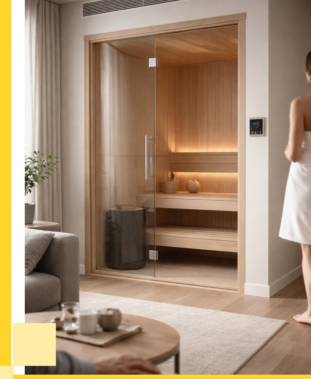 Сауна в квартире под ключ в Карасуке от 121884 р. ЭриданКск