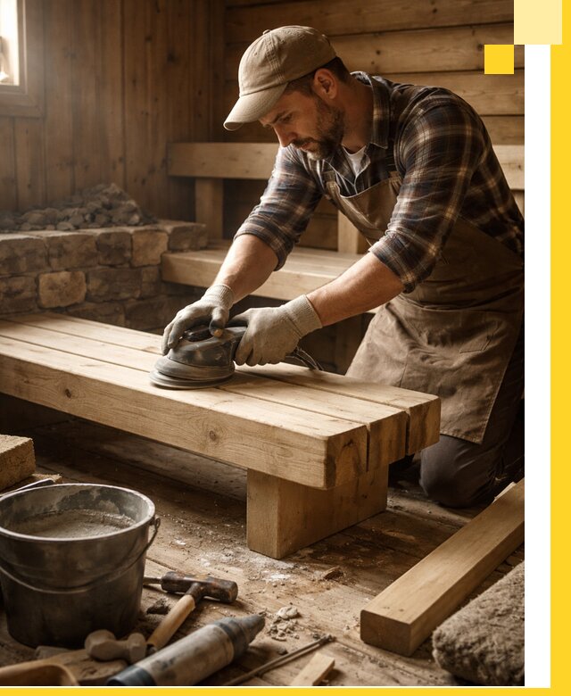 Ремонт бань под ключ в Карасуке с гарантией качества и сроков