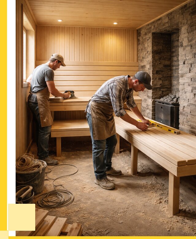 Отделка бани в Карасуке: внутренняя отделка от 3047 р. | ЭриданКск