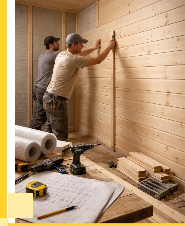 Обшивка бани вагонкой в Карасуке от 1219 р., ЭриданКск