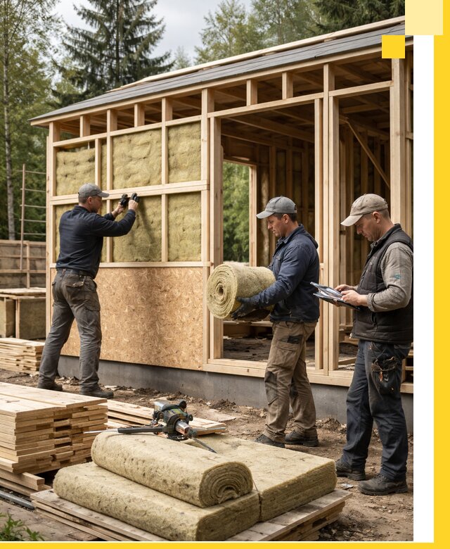 Проектирование и строительство каркасных бань в Карасуке под ключ