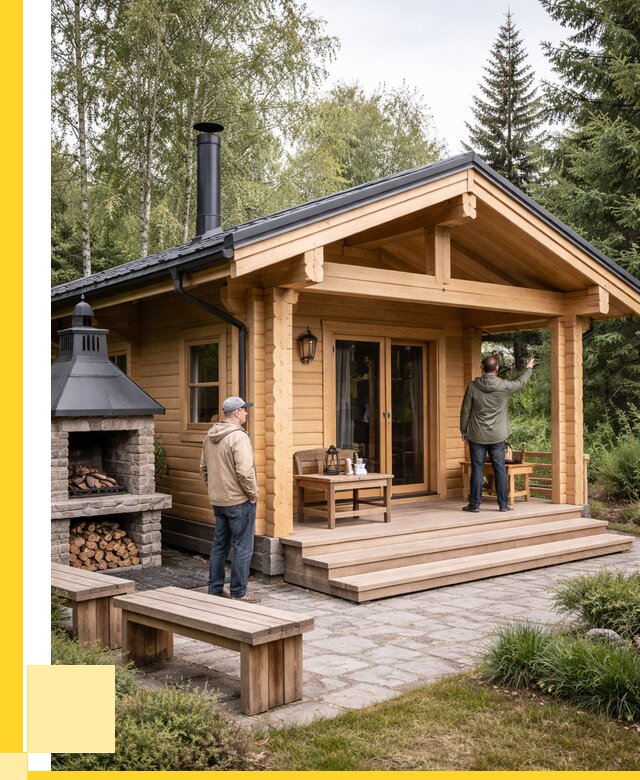 Деревянные бани под ключ в Карасуке от 457065 р. | ЭриданКск