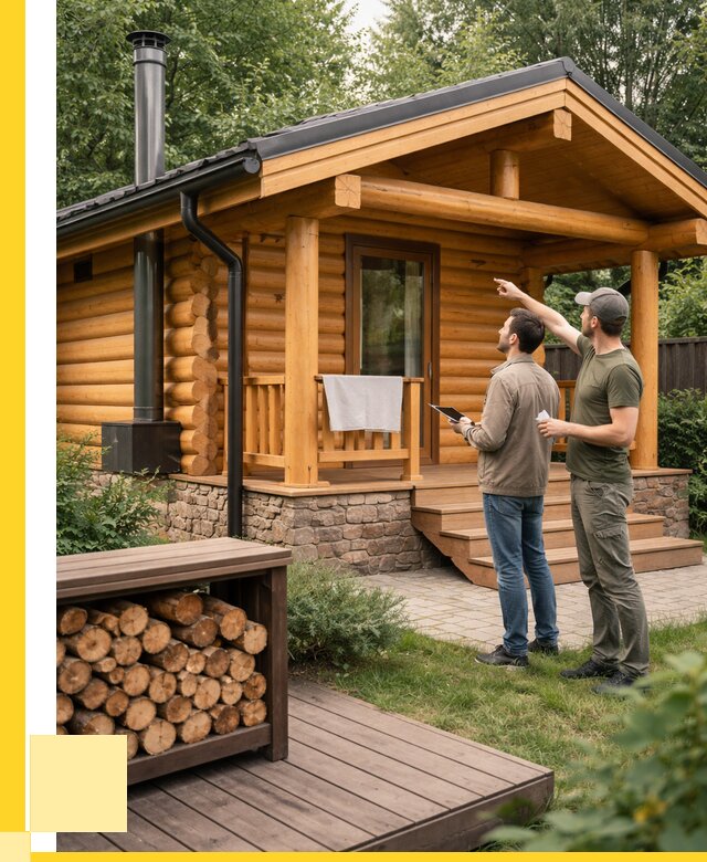 Бани для дачи под ключ в Карасуке от 253925 р. | ЭриданКск