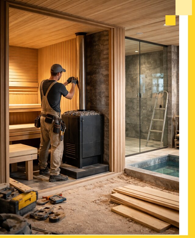 Полное строительство банных комплексов под ключ в Карасуке