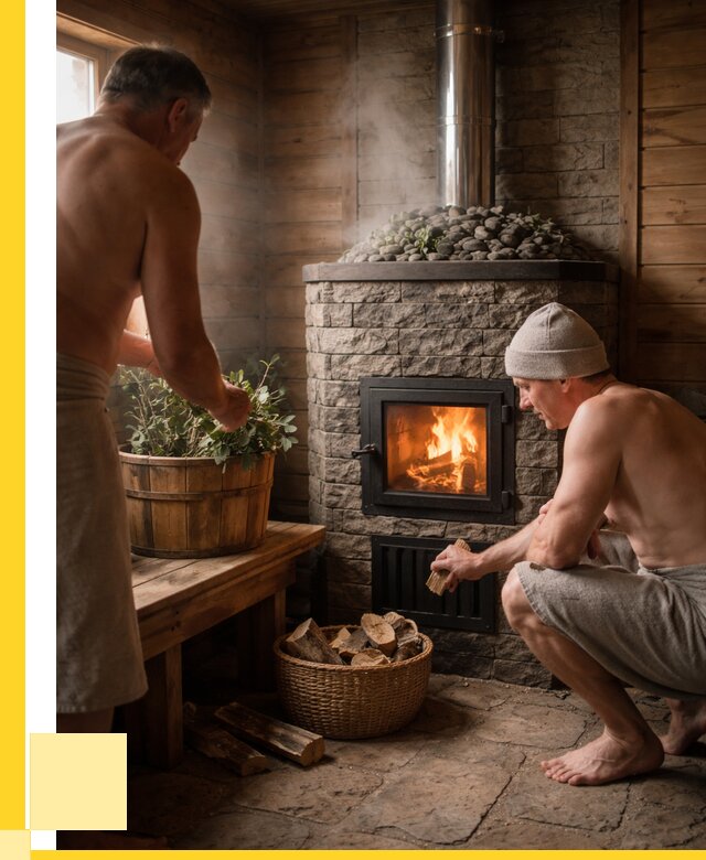 Банные печи под ключ в Карасуке от 45707 р. | ЭриданКск кирпичная